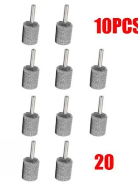 10pcs New 20mm-60mm Fiber Polishing Wheel 6mm Shank Buffing