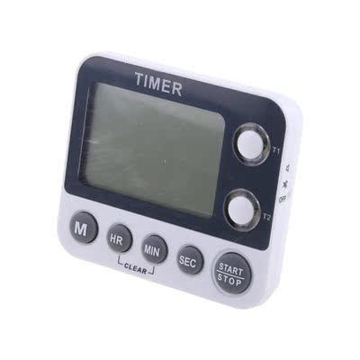 2 Channel Timer Stopwatch Kitchen Cooking Countdown Alarm Cl