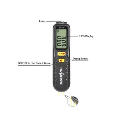 RICHMETERS GY910 Digital paint Coating Thickness Gauge Handh