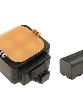 4 LED Video Light 5600K/3200 On-Lamp with Barn Door for DSLR