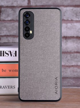 Case for OPPO Realme 7 7 pro coque Luxury textile Leather s