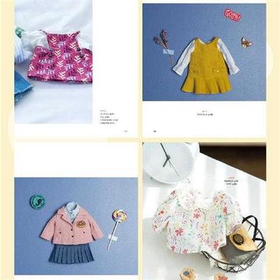 Handmade  Doll Pattern Sewing Book Doll Clothing Design