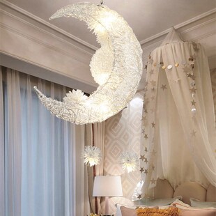 Light Children Style Moon LED European Night Warm Star Room