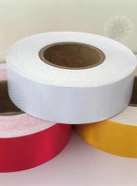 45m Reflective Lattice Luminous Paper Body Sticker Logo Warn