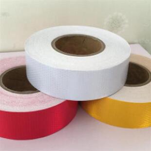 45m Reflective Lattice Luminous Paper Body Sticker Logo Warn