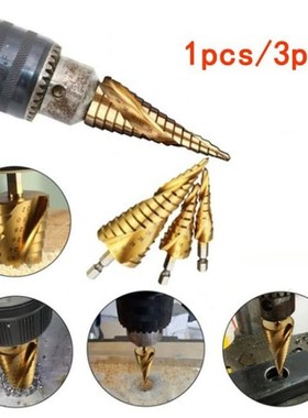 HSS Tool Set Cut Spiral Wish Bits 3pcs to 12mm/20mm/32mm Gro
