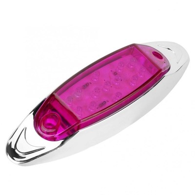 12V 13LED Waterproof Side Marker Light Signal Indicator Clea