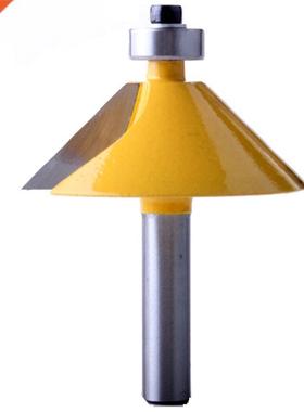 1Pc 8Mm Shank Large 45 Degree ChamferBevel Edging Router Bi