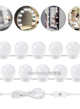 10 Led Vanity Mirror Lights Bulbs Make Up Vanity Desk Lamp 1