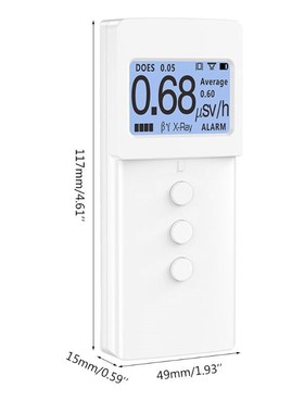 KB6011/4011 Geiger Counter Nuclear Radiation Detector Person