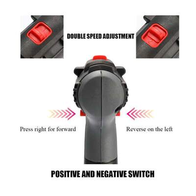 Meterk 36V Multifunctional Electric Impact Cordless Drill Hi