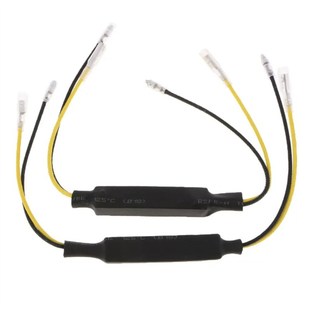 Turn Signal Light 2pcs Single LED Decoders Resist Motorcycle