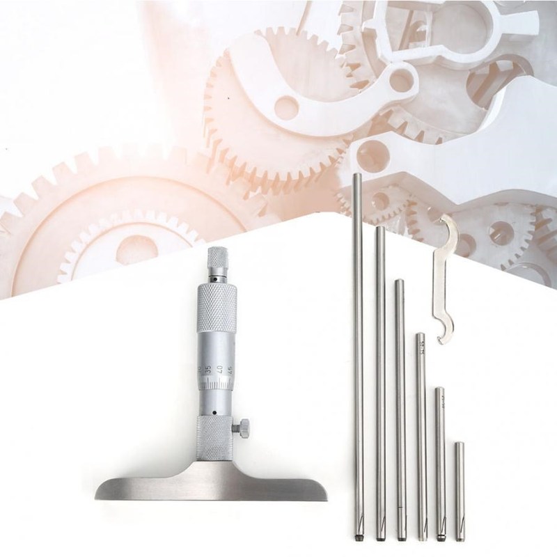 Vernier Depth Gauge Depth Micro Meter High Accuracy Depth M