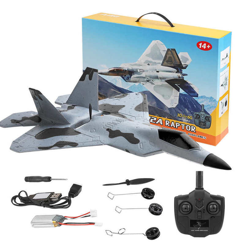 Wltoys Xk A180 RC Plane Remote Radio Control F22 3CH 3D/6G S