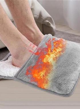 Warm Slippers Feet Warm Slippers Heating Glove USB Electric
