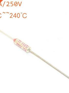 10pcs RY Micro thermal fuse 10A250V 180 185 192 210 216 230
