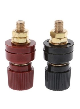 1 Pair Brass 6mm 333 Binding Post 适用于 Power Amplifier Te