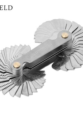 58Pcs Steel Thread Measuring Gage Metric Whitworth and US Sc