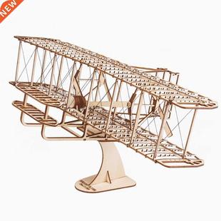 Aircraft Model Wood Airplane Toy Kit Building Collection Wri
