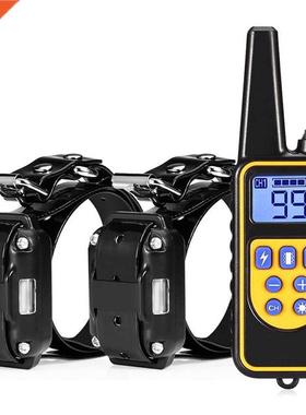 Pet Trainer Dog Training Collar Electronic Rechargeable Adju