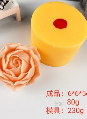 HC0089 Silica gel 3D molds flowers silicone soap mold flower