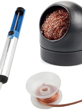 Soldering Iron Tip Cleaner Cleaning Steel Wire Stand Desolde