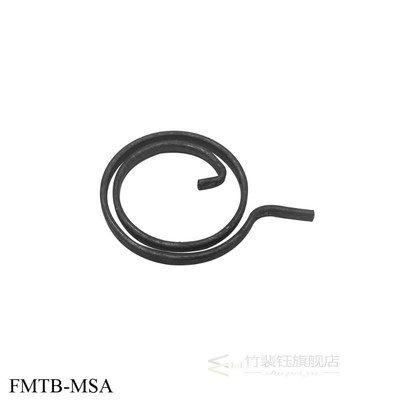 28mm Flat wire door lock handle spring coil for door-A