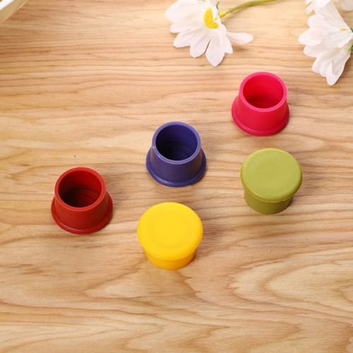 NEW Food Grade Silicone Bottle Stopper Bottle Caps Wine Stop
