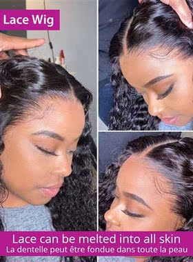 Water Wave Lace Front Wig 13x6 Lace Front Human Hair Wigs Fo