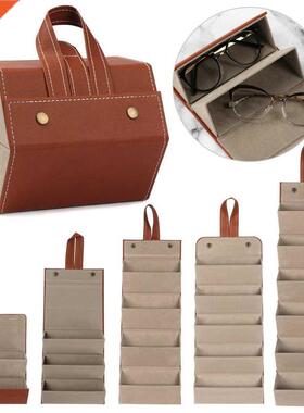 Portable Glasses Organizer 2/3/4/5/6 Multi-slot Eyeglasses S