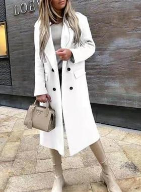 Lady Fashion Long Sleeve Outerwear Elegant Autumn Winter 202