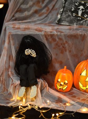 Halloween horror decoration props bar haunted room escape