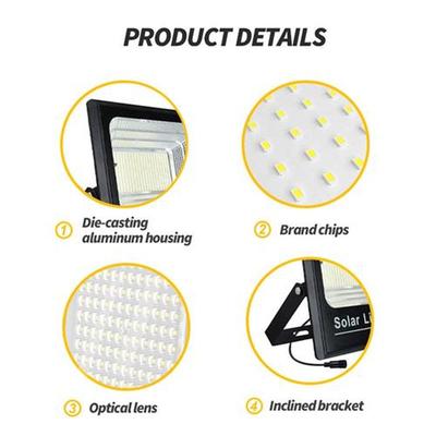2 head Led Solar Floodlight Outdoor Solar Light with Solar P