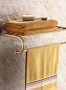 all copper antique towel rack,European style Retro towel rac