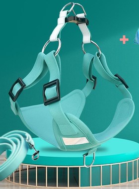 2021 New Dog Harness Puppy Collar Chest Vest Leash Pet Breas