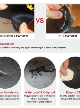 LHD Car Accessories Microfiber Leather Door Armrest Panel Co