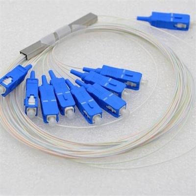 Fiber Optical Cable 1*8 Optic Fiber SC APC Connector PLC Spl