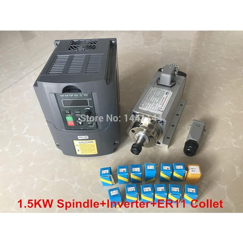 1.5KW Air Cooled Spindle Motor CNC Machine ool Spindle   220