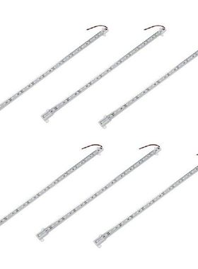 6X 50CM 12V 36 LED 5050 SMD Hard Strip Bar Light Aluminum