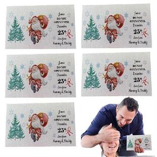 Money Cards For Cash Gift Christmas 5 PCS Christmas Money