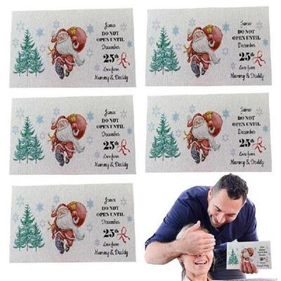 Money Cards For Cash Gift Christmas 5 PCS Christmas Money