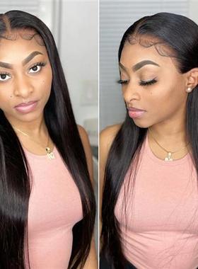 28 30 inch HD Lace Frontal Wigs Straight 13x6 Lace Front Wig