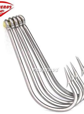 20pcs Stainless Steel Anti-corrosion Saltwater Single Fishin