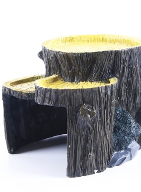 95AA Artificial Plant Reptile Hideout Cave Reptile Aquarium