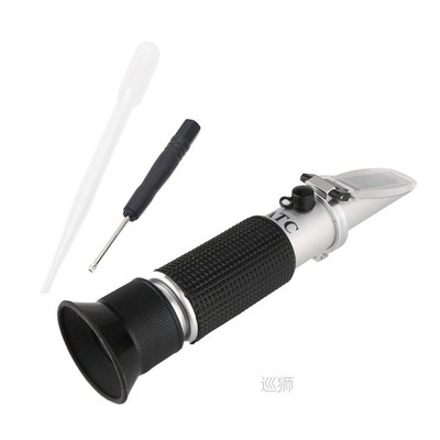 Brewing Wine ATC Refractometer Beer Wort Brix Sugar Alcohol