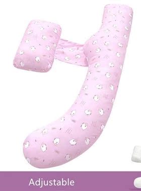 Soft U-shaped Pregnant Pillow Gravida Lumbar Pillows Multi F
