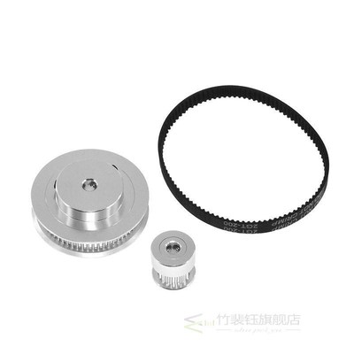 Timing Belt Pulley GT2 60teeth 20teeth Reduction 31/13 3D