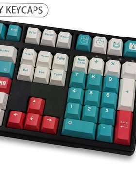 129 Keys Mechanical Keyboard Keycaps For GMK Deku 61/64/68/8