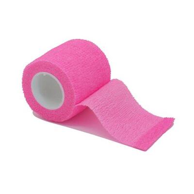 1/6/10Pcs Bright pink Sport Self Adhesive Elastic Bandage Wr
