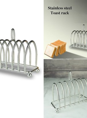 Stainless Steel Toast Bread Rack Restaurant Home Bread Holde